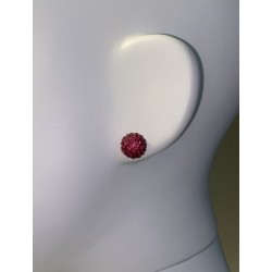 Boucles d'oreilles à strass
